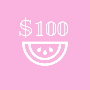 WA Gift Card: $100
