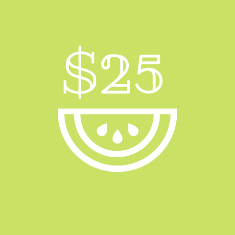 WA Gift Card: $25