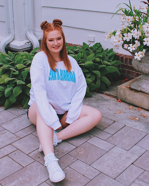 Santa Barbara White Sweatshirt
