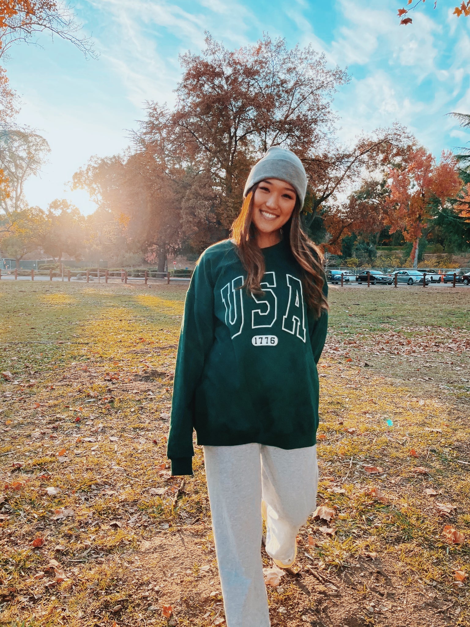 Forest Green USA Sweatshirt