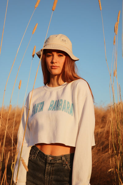 Santa Barbara Cropped Sweatshirt