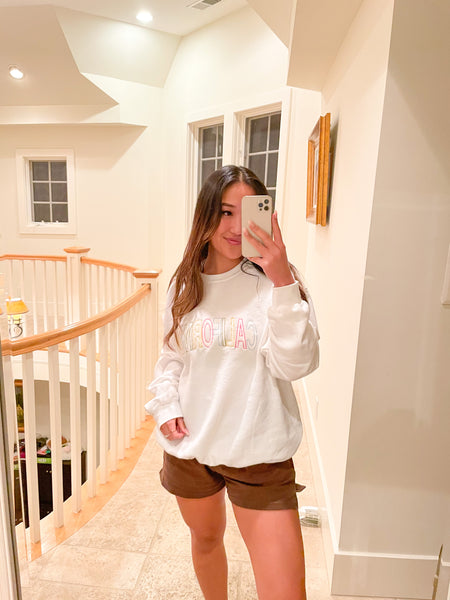 CALIFORNIA Embroidery Sweatshirt