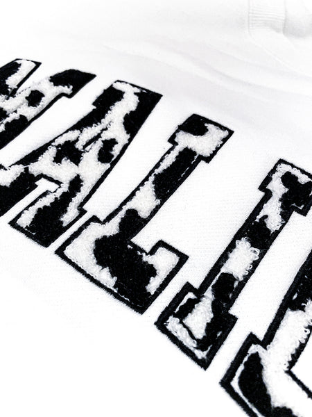 Malibu Cow Print Sweatshirt