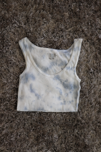 Tie Dye Cropped Tank Top