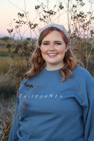 Dark Blue California Sweatshirt