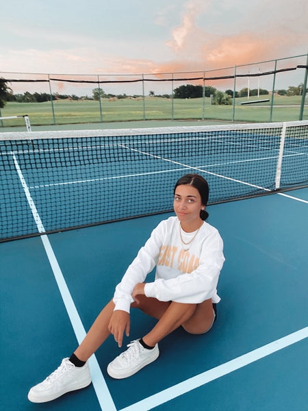 East Coast Cropped Sweatshirt